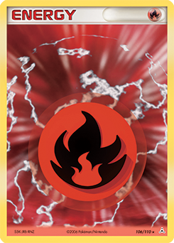 Fire Energy #106 Holon Phantoms