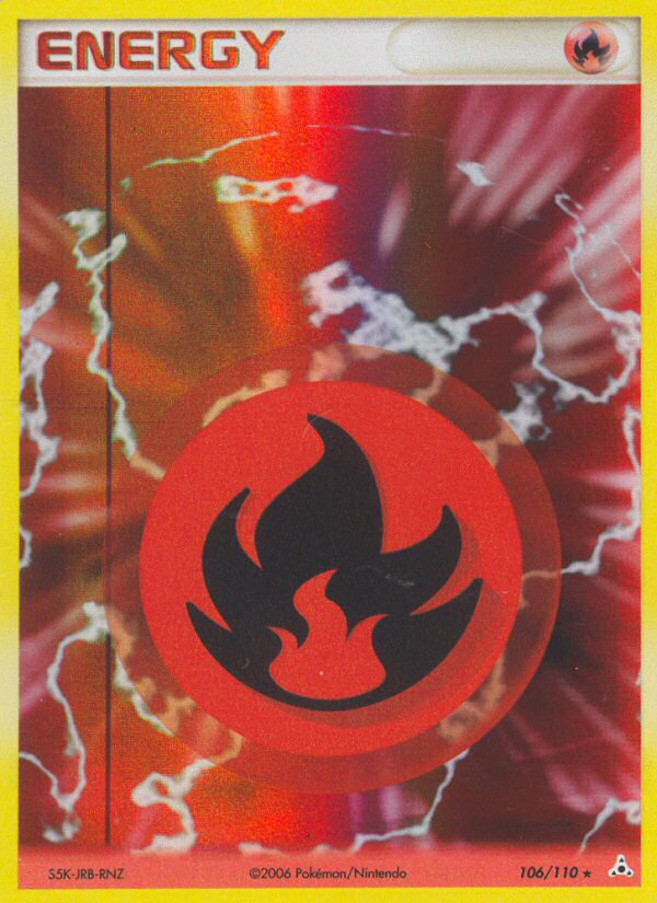 Fire Energy #106 Holon Phantoms