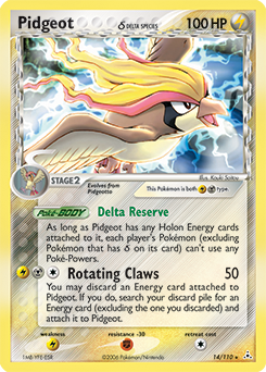 Pidgeot δ #14 Holon Phantoms