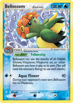 Bellossom δ #19 PSA 10