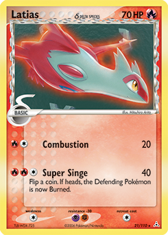 Latias δ #21 Holon Phantoms