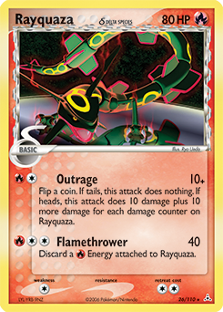 Rayquaza δ #26 Holon Phantoms
