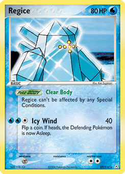 Regice #27 PSA 10