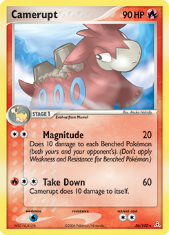 Camerupt #36 PSA 10