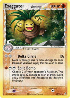 Exeggutor δ #41 PSA 10