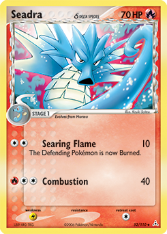 Seadra δ #52 Holon Phantoms