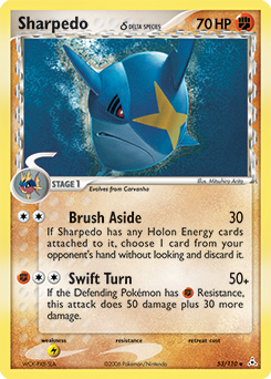 Sharpedo δ #53 PSA 10