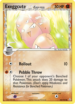Exeggcute δ #65 Holon Phantoms