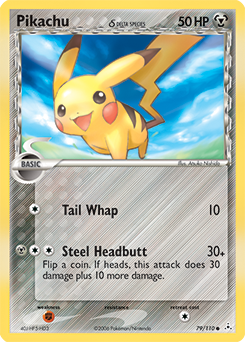 Pikachu δ #79 Holon Phantoms