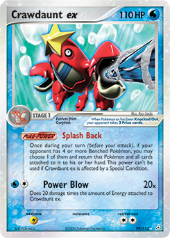 Crawdaunt ex #99 Holon Phantoms