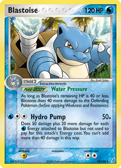 Blastoise #14 Crystal Guardians