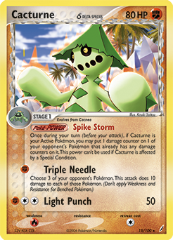 Cacturne δ #15 PSA 10