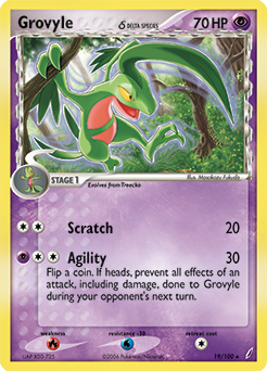 Grovyle δ #19 PSA 10