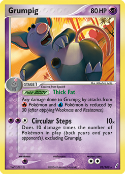 Grumpig #20 PSA 10