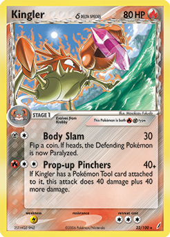 Kingler δ #22 Crystal Guardians
