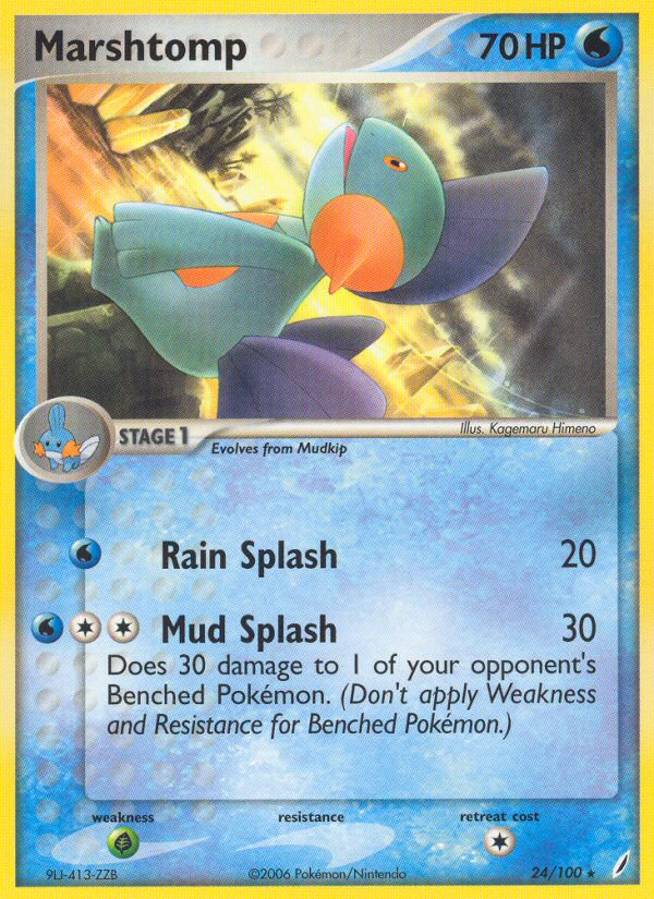 Marshtomp #24 Crystal Guardians