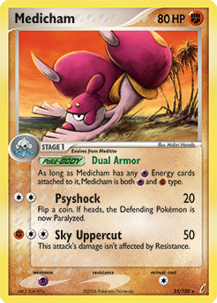 Medicham #25 Crystal Guardians