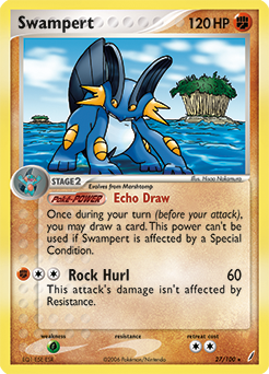 Swampert #27 Crystal Guardians