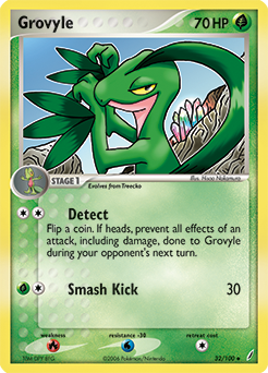 Grovyle #32 Crystal Guardians