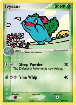 Ivysaur #34 Crystal Guardians