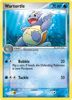 Wartortle #42 Crystal Guardians