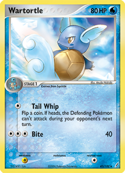 Wartortle #43 PSA 10