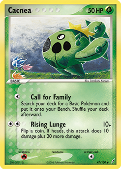 Cacnea #47 Crystal Guardians