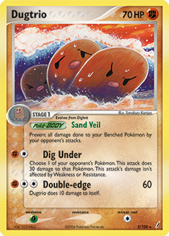 Dugtrio #5 PSA 10