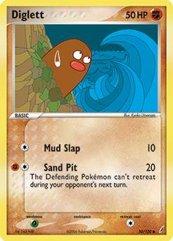 Diglett #50 Crystal Guardians