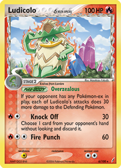 Ludicolo δ #6