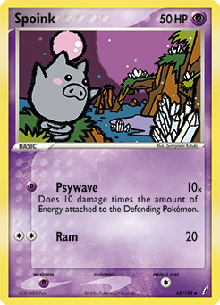 Spoink #62 Crystal Guardians