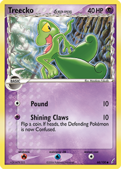 Treecko δ #68 PSA 10
