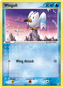 Wingull #70 Crystal Guardians