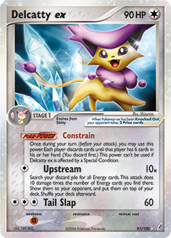 Delcatty ex #91 Crystal Guardians