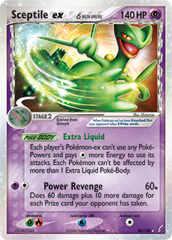 Sceptile ex δ #96 Crystal Guardians