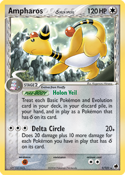 Ampharos δ Dragon Frontiers #1