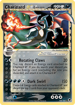 Charizard ★ δ #100 Dragon Frontiers
