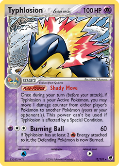 Typhlosion δ #12 Dragon Frontiers