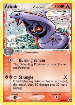 Arbok δ #13 PSA 10