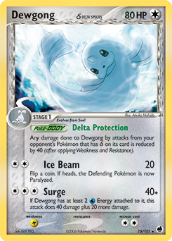 Dewgong δ Dragon Frontiers #15