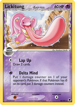 Lickitung δ #19 PSA 10