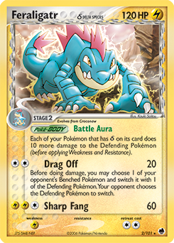 Feraligatr δ Dragon Frontiers #2