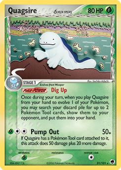 Quagsire δ Dragon Frontiers #21