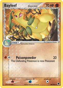 Bayleef δ #26 PSA 10