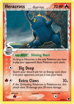 Heracross δ #3 Dragon Frontiers