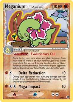 Meganium δ Dragon Frontiers #4
