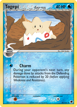 Togepi δ #41 PSA 10