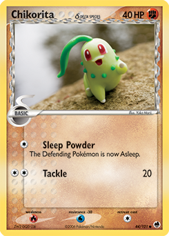 Chikorita δ Dragon Frontiers #44