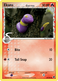 Ekans δ #47 Dragon Frontiers