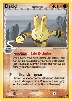 Elekid δ #48 PSA 10